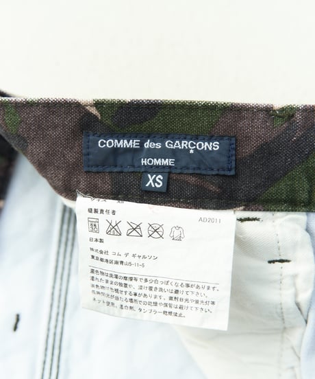 AD2011 COMME des GARCONS HOMME camo