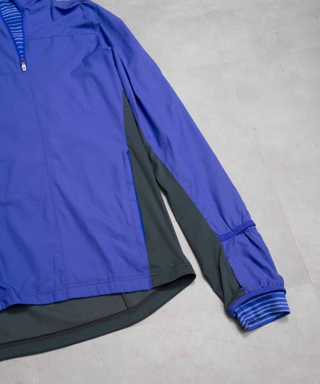 00s Adidas deformation zip nylon jacket
