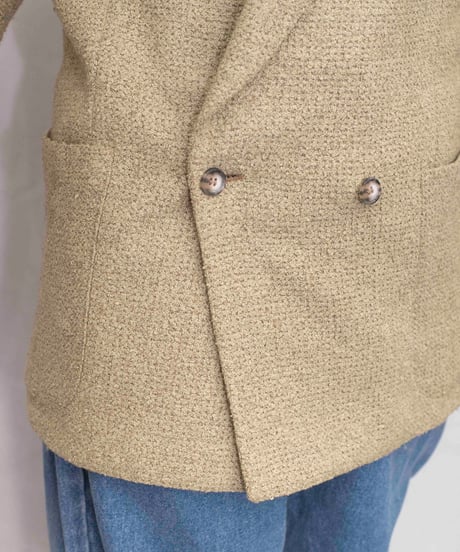80s Italy vtg PISA silk/wool tailored jacket