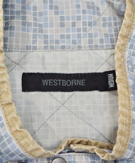 WESTBORNE block camouflage cotton jacket