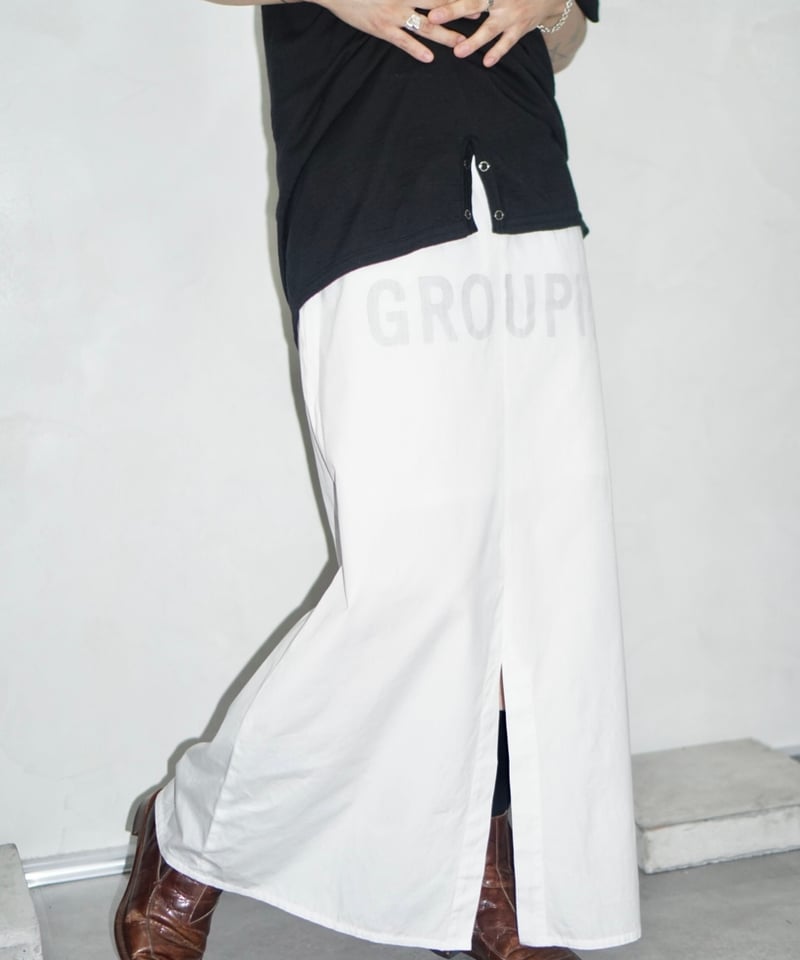 1999SS UNDERCOVER Relief era GROUPIE skirt | PU 1999SS UNDERCOVER Relief era GROUPIE skirt | PU