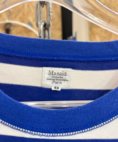 MASAKI MATSUSHIMA Paris (blue×white)