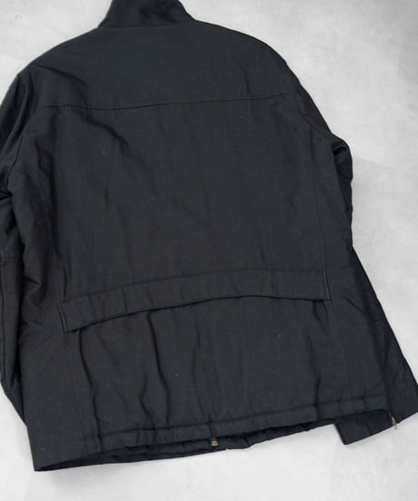 Calvin Klein 00s diagonal zip padded jacket