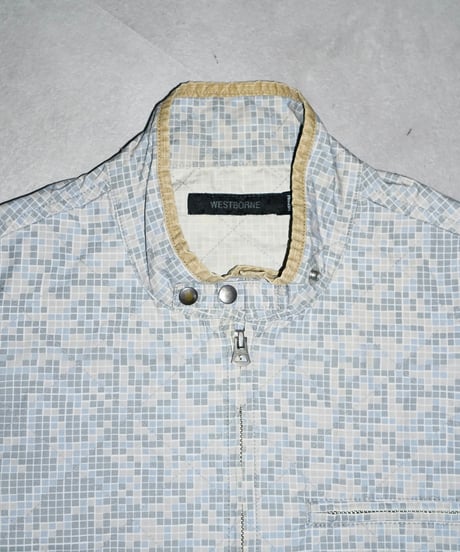 WESTBORNE block camouflage cotton jacket