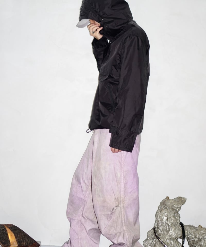 MASAKI MATSUSHIMA layered design nylon anorak | MASAKI MATSUSHIMA layered design nylon anorak |