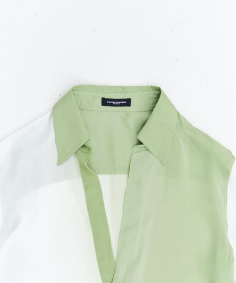 CoSTUME NATIONAL sheer skipper shirts