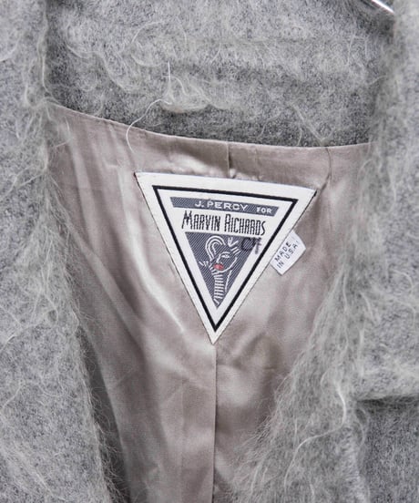 J.Percy mohair shaggy coat