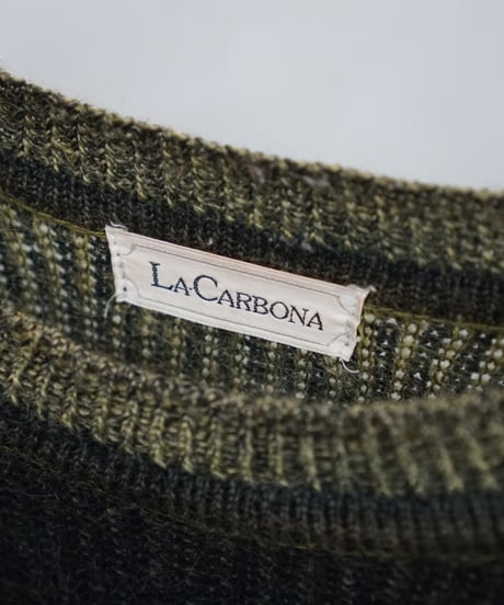 90s LaCarbona mohair/rayon shaggy knit