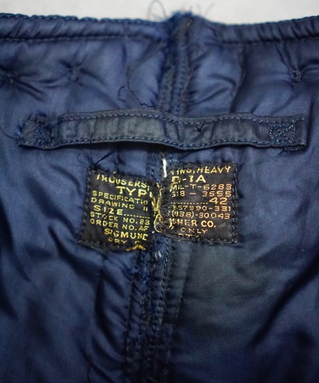1950s U.S.AIRFORCE navy flight pants
