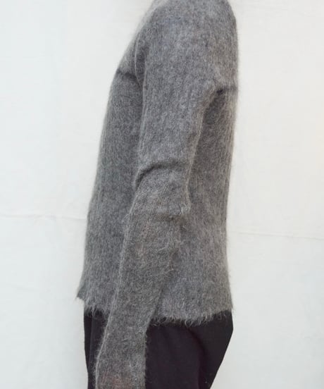 90s radmess shaggy mohair knit