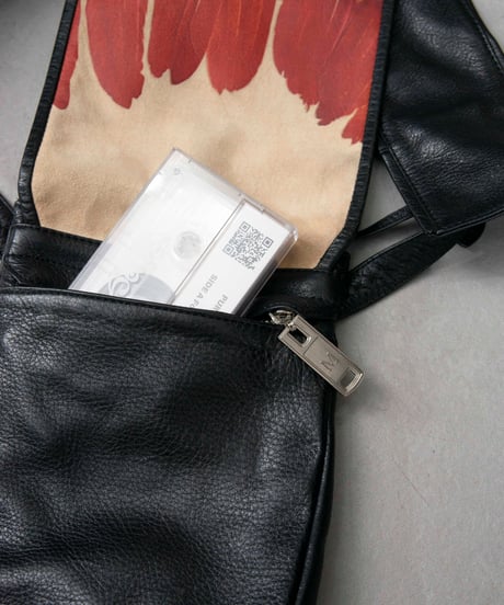 MASAKI MATSUSHIMA 90s leather shoulder bag