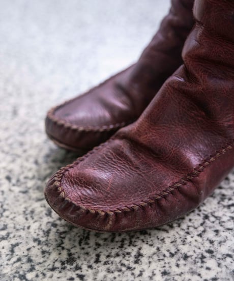 Tsumori Chisato long leather boots