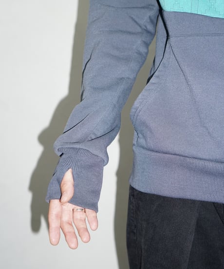 PUMA diagonal zip hi-neck sweat
