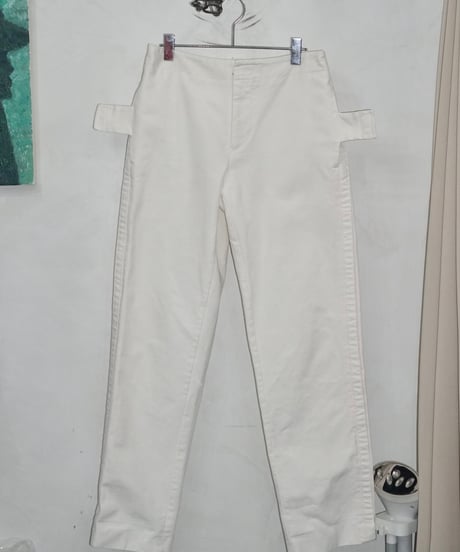 DIRK BIKKEMBERGS fireman prototype pants (white)