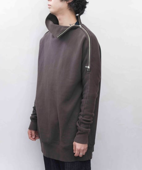 Hussein Chalayan double zip design sweat