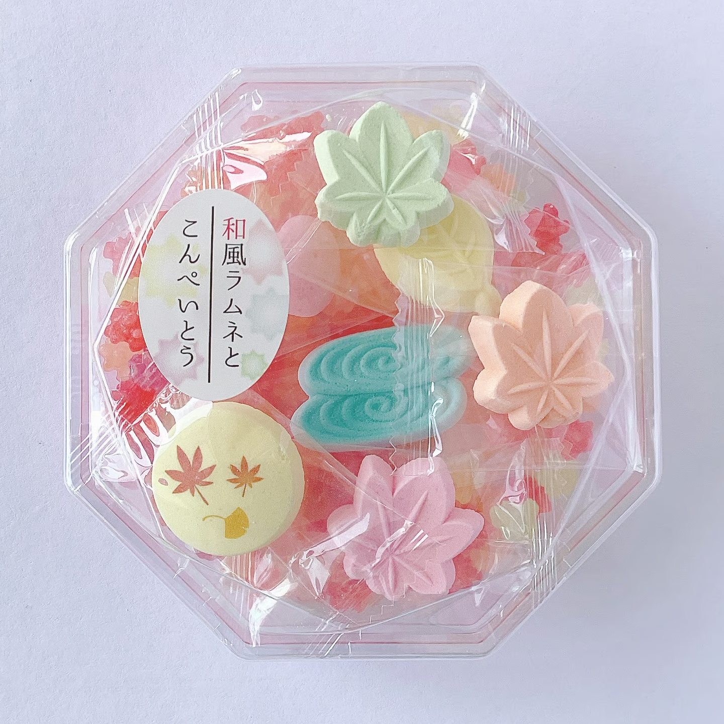 ラムネと金平糖（紅葉） | 上尾製菓ONLINE SHOP
