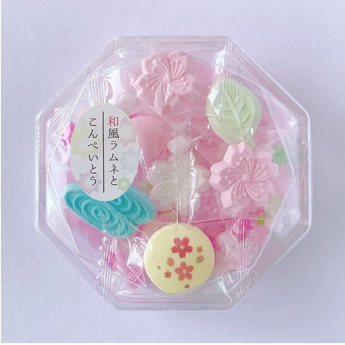 ラムネと金平糖（桜） | 上尾製菓ONLINE SHOP