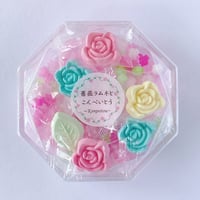 薔薇ラムネと金平糖