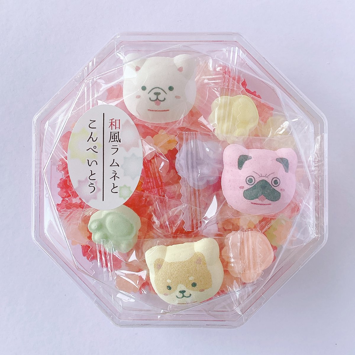 ラムネと金平糖（いぬ） | 上尾製菓ONLINE SHOP