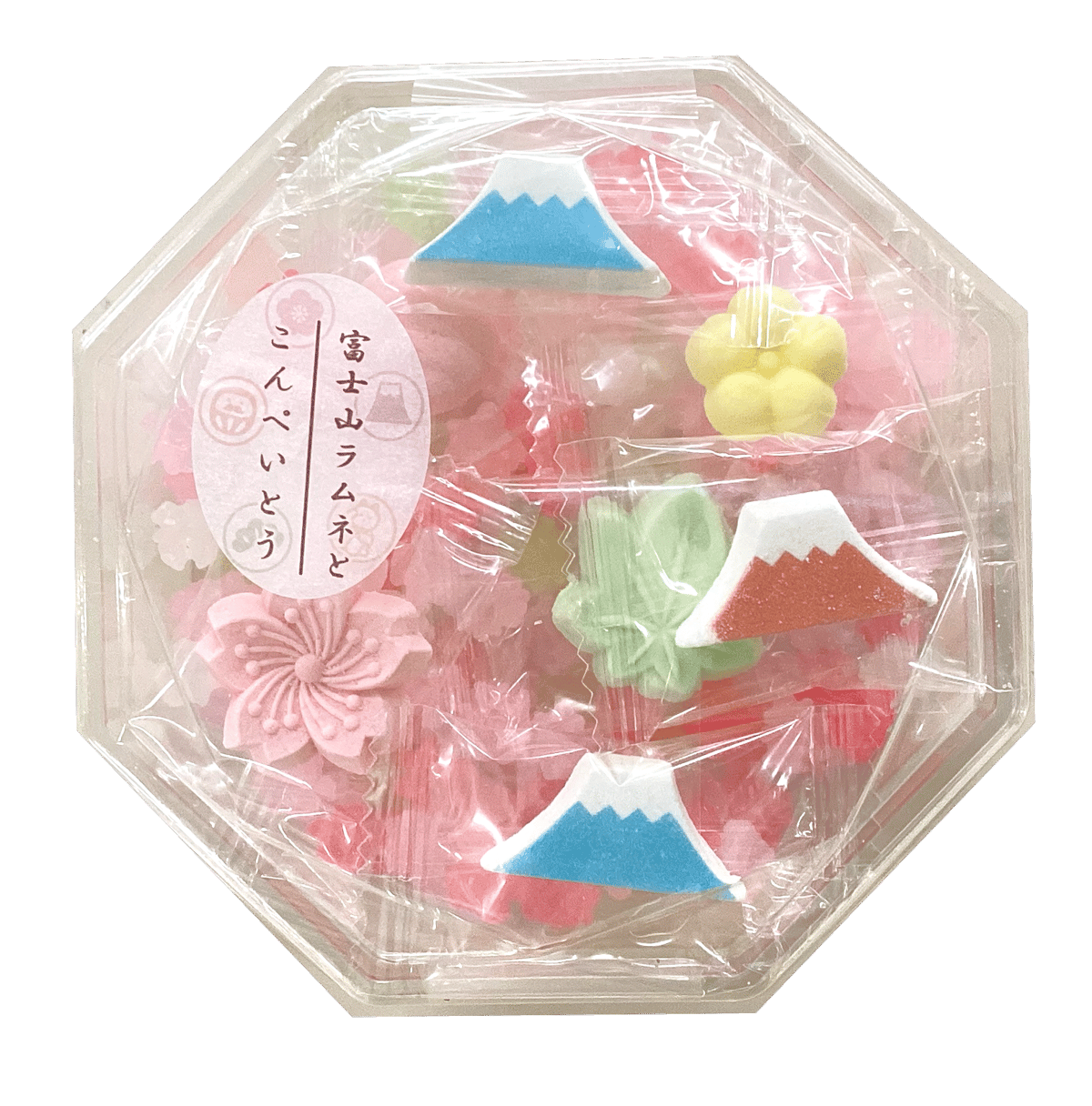 富士山ラムネと金平糖（ピンク） | 上尾製菓ONLINE SHOP