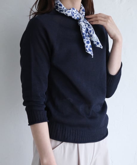 【AURA】和紙 2wayカーディガン　#lime green/navy /black