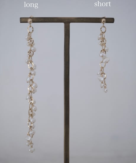 flow bobble short pierce /non hole pierce