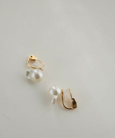 Akoya kurage stud non hole pierce