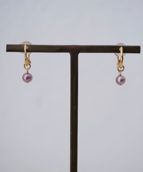 plum hook pierce/non hole pierce