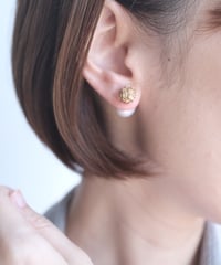 crochet L × back catch pierce
