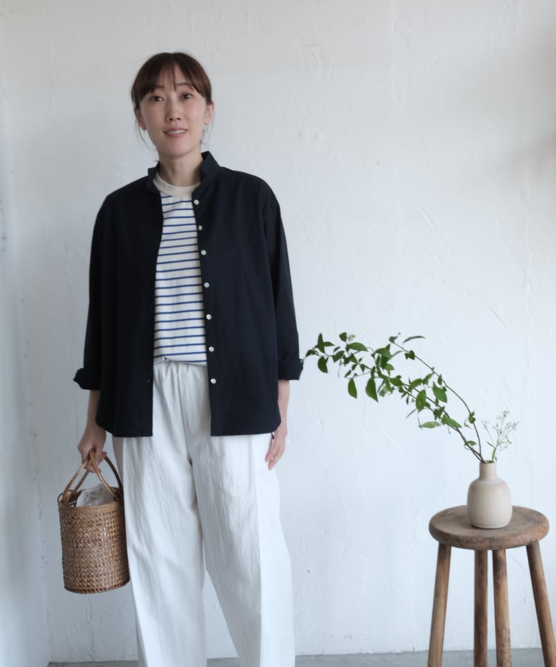 マーカウェア 和紙・コットン素材 ロングスリーブシャツ マーカウェア 和紙・コットン素材 ロングスリーブシャツ Shirts