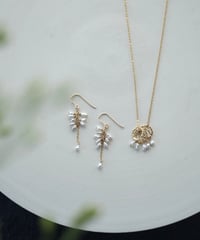 Akoya ame ring necklace