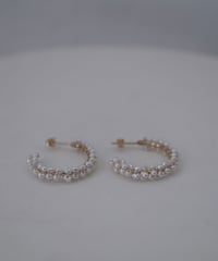 tiny seed C post pierce  #L size
