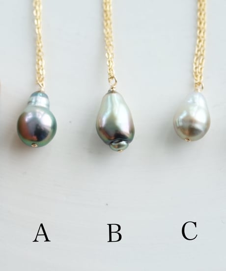 south sea pearl keshi necklace