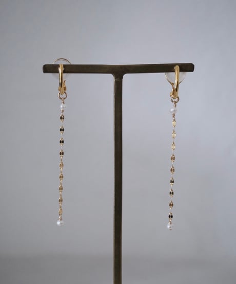 shizukue chain nonhole pierce(short/long)