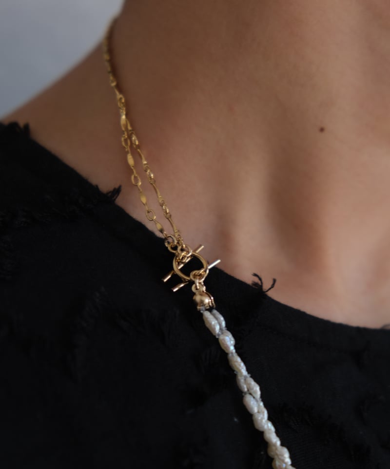 aya 2ren wave 4way necklace | AURA