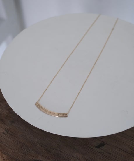 aurum bar M necklace