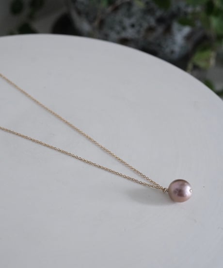 mane simple necklace #pink