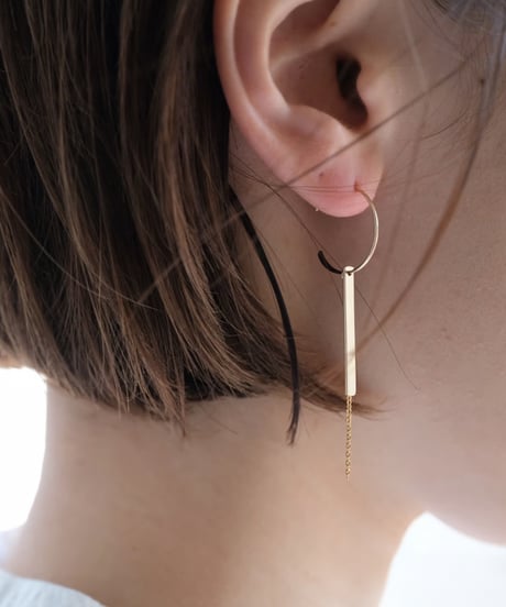 aurum plate hoop pierce