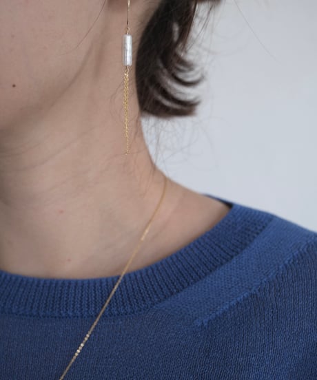 torch C hoop long chain pierce