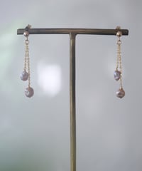 Akane cherry long pierce