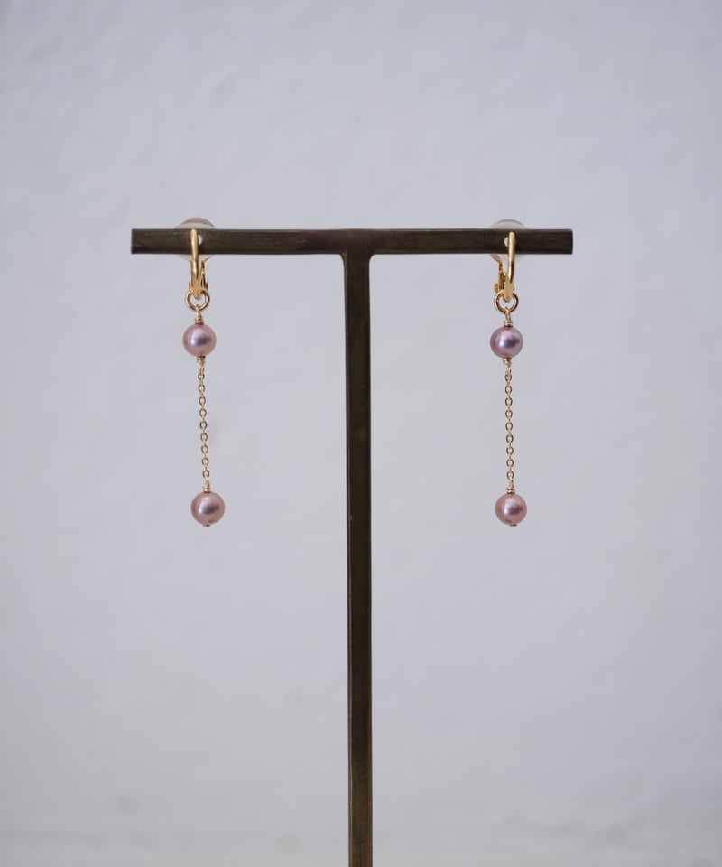 plum station long pierce/non hole pierce | AURA