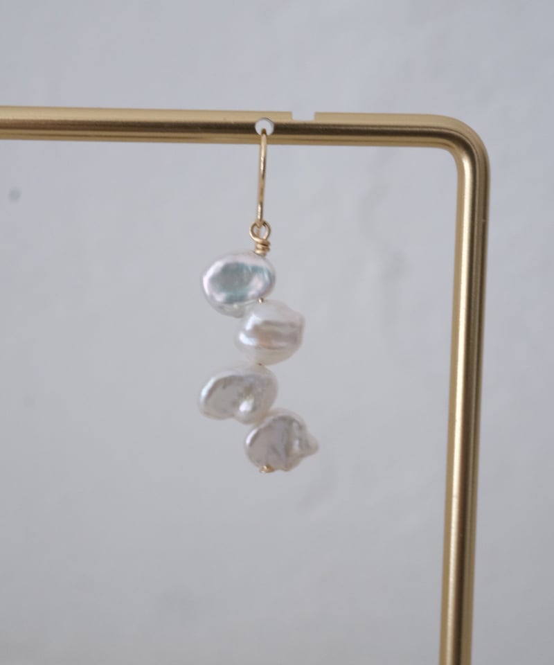petal randum hook pierce/non hole pierce | AURA