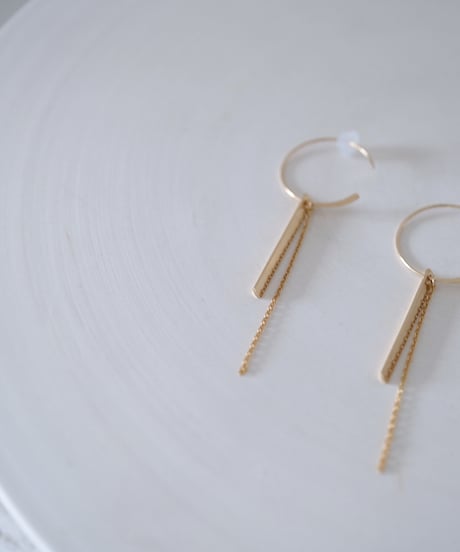 aurum plate hoop pierce