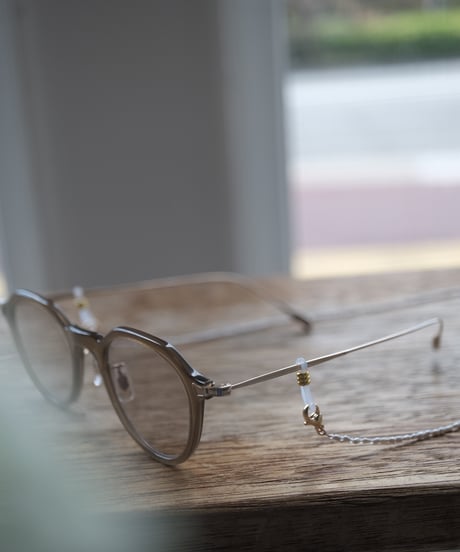 【midori×AURA】glass chain necklace