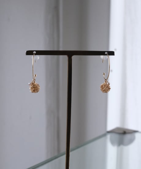 aurum  croche M hoop pierce