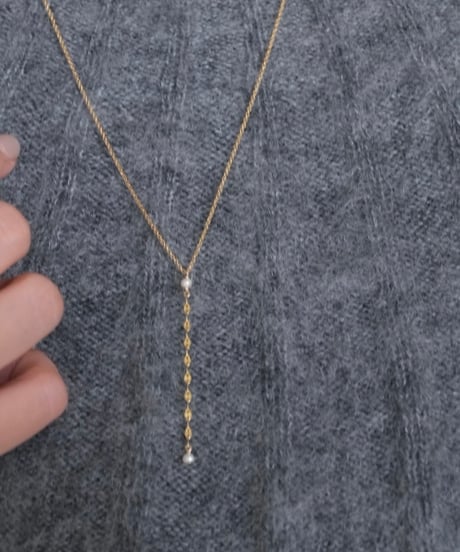 shizukue chain  long necklace(タテ)