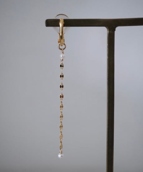 shizukue chain nonhole pierce(short/long)