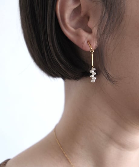 rice random SS bar nonhole pierce