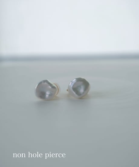 petal stud pierce &non hole pierce