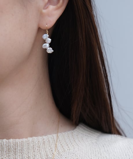 petal randum hook pierce/non hole pierce